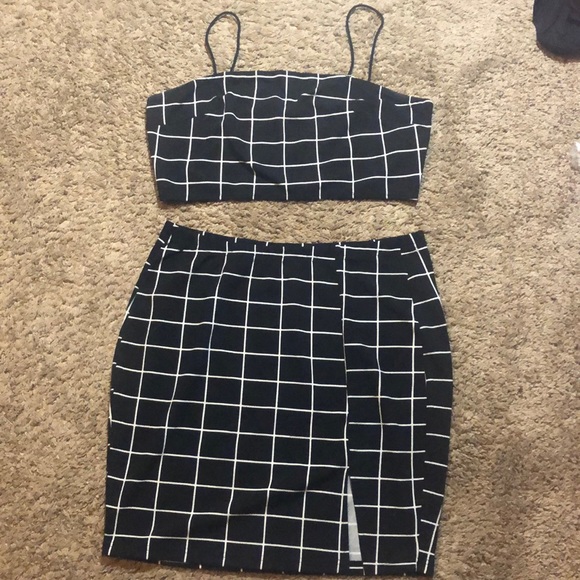 SHEIN two piece set, worn once to try on